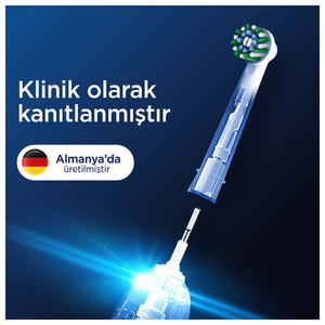 Oral B Pro Cross Action 2'li Diş Fırçası Yedek Başlığı EB50 Beyaz görseli 8
