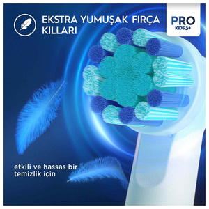 Oral B Pro Kids 2'li Spiderman Şarjlı Diş Fırçası Yedek Başlığı görseli 5