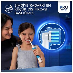 Oral B Pro Kids 2'li Frozen Şarjlı Diş Fırçası Yedek Başlığı görseli 4