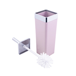 Karaca Home Pudra/Gümüş 5 Parça Kare Banyo Seti görseli 6