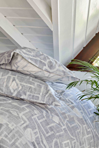 Karaca Home Alto Gri Rnf King Size Nevresim Takımı görseli 2