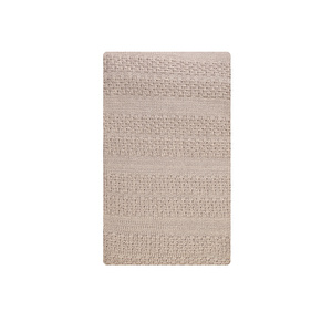Karaca Home Charm Bold Bej Çift Kişilik Örgü Battaniye görseli 2