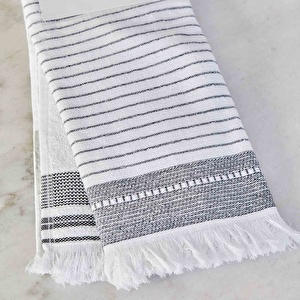 Karaca Home Alina Gri 2li Mutfak Havlusu 60x40cm görseli 2