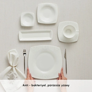 Karaca Fine Pearl Helen 26 Parça 6 Kişilik Kahvaltı Takımı görseli 4