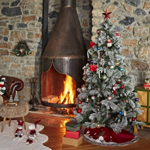 Karaca Home New Year Yılbaşı Çam Ağacı 210 cm  görseli 4