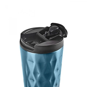 Karaca Diamond Çelik El Termosu Blue 500 ml görseli 2