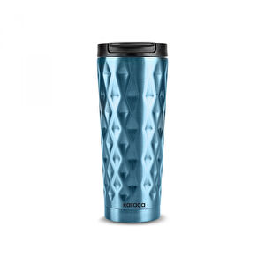 Karaca Diamond Çelik El Termosu Blue 500 ml görseli 1