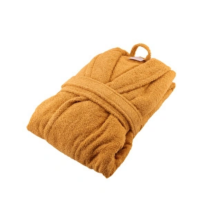 Karaca Home Back To Basic Hardal Bornoz L/XL görseli 4
