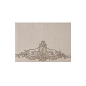 Karaca Home Candle Bej Dantelli Masa Örtüsü Peçete+Yüzük Set 160x260cm görseli 2
