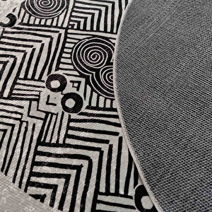Karaca Home Circle Aramis Baskılı Halı 100x100cm görseli 3