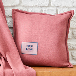 Karaca Home Softy Lila İç Dolgulu Düz Kırlent 45x45 cm