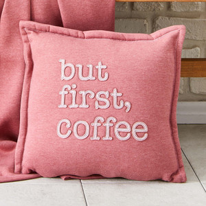 Karaca Home Softy Lila Nakışlı İç Dolgulu Kırlent 35x55 cm