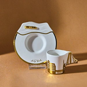 Karaca X İst Collection Bosphorus 2 Kişilik Kahve Fincanı Takımı 90 ml görseli 4