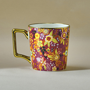 Karaca Flower B Harfli Kupa 350 ml görseli 3