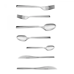 Karaca Elegance New Everest Platin 12 Kişilik 84 Parça Çatal Kaşık Bıçak Takımı görseli 2