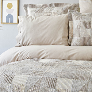 Karaca Home Viento Mavi Blush Çift Kişilik %100 Pamuk Duet Set görseli 2