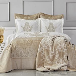 Karaca Home Glamour Simli Gold Çeyiz Seti görseli 1
