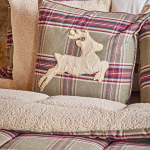 Karaca Home Woodland Yeşil Çift Kişilik Cozy Comfort Set görseli 5