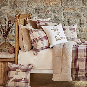 Karaca Home Woodland Bej Çift Kişilik Cozy Comfort Set görseli 2