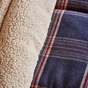 Karaca Home Woodland Lacivert Çift Kişilik Cozy Comfort Uyku Seti görseli 16