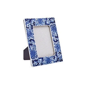 Karaca Home Blue White Lora Çerçeve 10x15 cm görseli 4