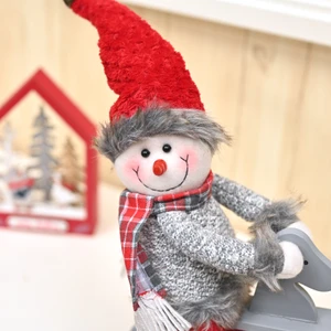 Karaca Home Snowman Dekoratif Obje Kırmızı