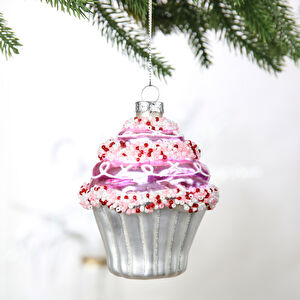 Karaca Home Cupcake Yılbaşı Ağaç Süsü görseli 1