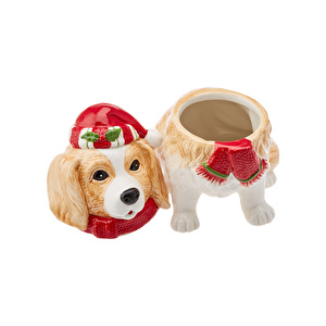 Karaca Home Cavalier Dog Dekoratif Kutu 25cm görseli 5