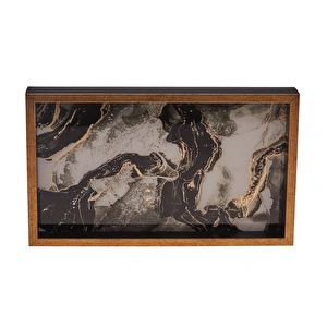 Karaca Home Moroccan Marble Tepsi 40x25 cm görseli 5