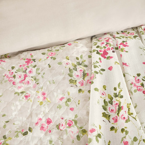  Karaca Home Divine Bej %100 Pamuk Çift Kişilik Summer Set (Nevresim Takımı+Pike) görseli 3