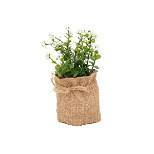 Karaca Home Romance Saksılı Yapay Çiçek Beyaz görseli 3