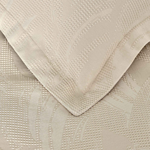 Karaca Home Blanche Bej Çift Kişilik Waffle Yatak Örtüsü Set görseli 2