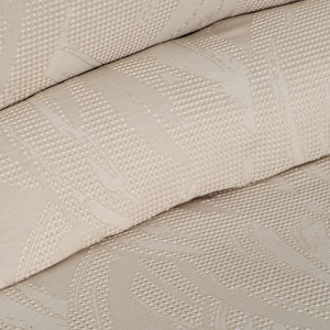 Karaca Home Blanche Bej Çift Kişilik Waffle Yatak Örtüsü Set görseli 3