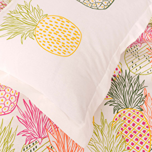 Karaca Home Young Tropical %100 Pamuk Çift Kişilik Pike Takımı görseli 4