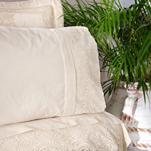 Karaca Home Victoria Gold 7 Parça Çift Kişilik Private Düet Set  görseli 4