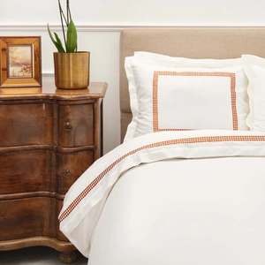 Karaca Home Azure %100 Pamuk Çift Kişilik Percale Nevresim Takımı Hardal görseli 3