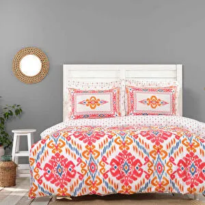 Karaca Home Belen Hardal %100 Pamuk Tek Kişilik Nevresim Takımı görseli 1