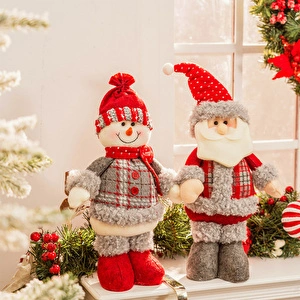 Karaca Home Standing Santa Peluş Obje 44 cm görseli 3