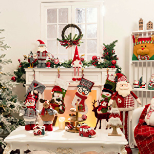 Karaca Home New Year Yılbaşı Santa Yılbaşı Hediye Çorabı 47 cm görseli 3