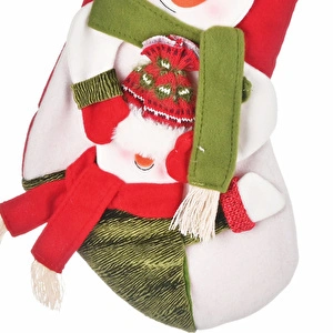 Karaca Home New Year Yılbaşı Snowman Yılbaşı Hediye Çorabı 47 cm görseli 5