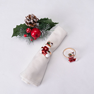 Karaca Home Socks 2'li Peçete Yüzüğü görseli 1
