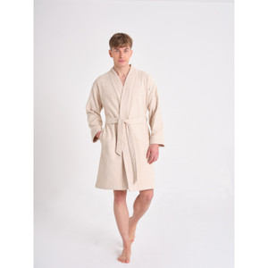 Karaca Home Roma Off White Regular %100 Pamuk Kimono S/M 