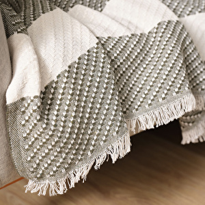 Karaca Home Wilma Haki Throw Batanniye 130x170 cm görseli 3