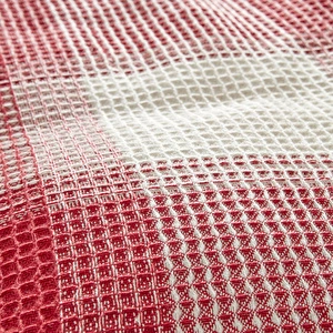 Karaca Home Flow Ekose Tek Kişilik Waffle Pike 160x230 cm Kırmızı görseli 6