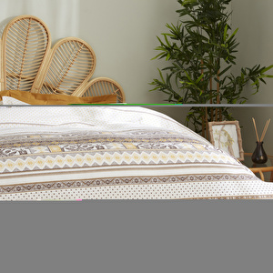 Karaca Home Efren %100 Pamuk Çift Kişilik Pike Takımı Sarı görseli 7