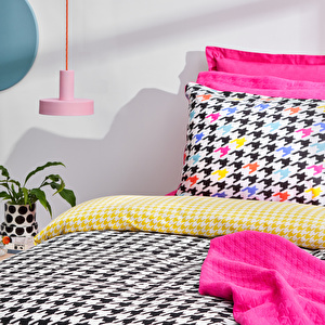 Karaca Home  Reyna Tek Kişilik Düet Set Fuşya görseli 2