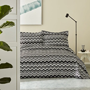 Karaca Home Wave Yatak Örtüsü Çift Kişilik Black  görseli 10