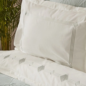 Karaca Home Diamond Çift Kişilik 7 Parça Düet Set Mavi görseli 4