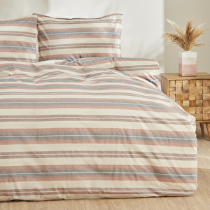Karaca Home Tahara Tek Kişilik Nevresim Takımı Terracota görseli 2