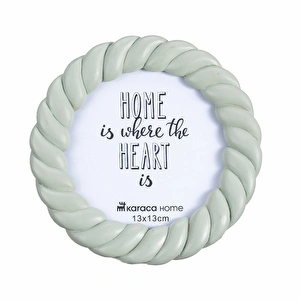 Karaca Home Harmony Yuvarlak Çerçeve Yeşil görseli 5
